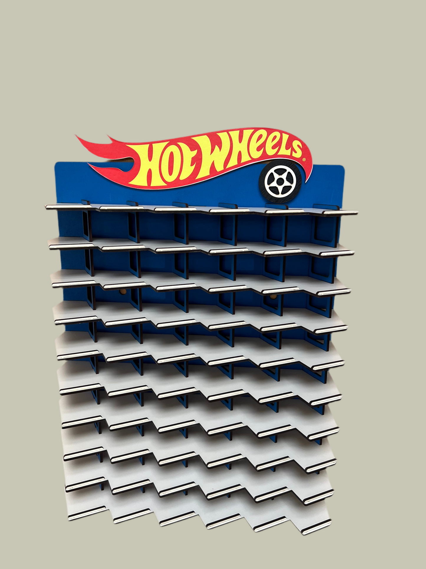 Repisa Hotwheels 60 coches