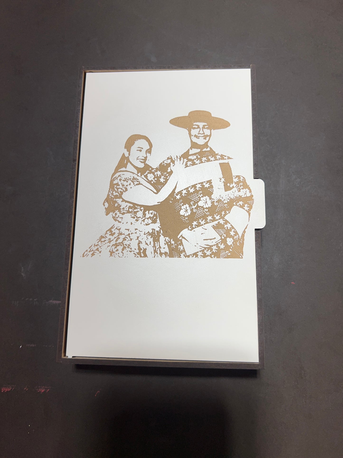 Cajita para domino personalizada