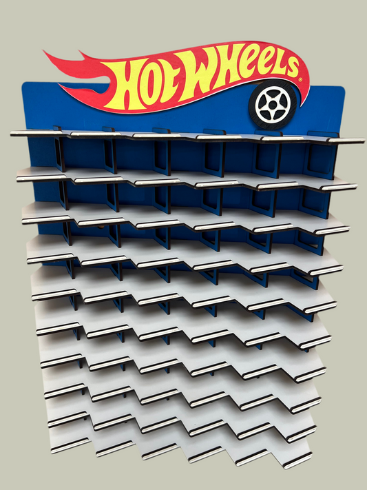Repisa Hotwheels 60 coches