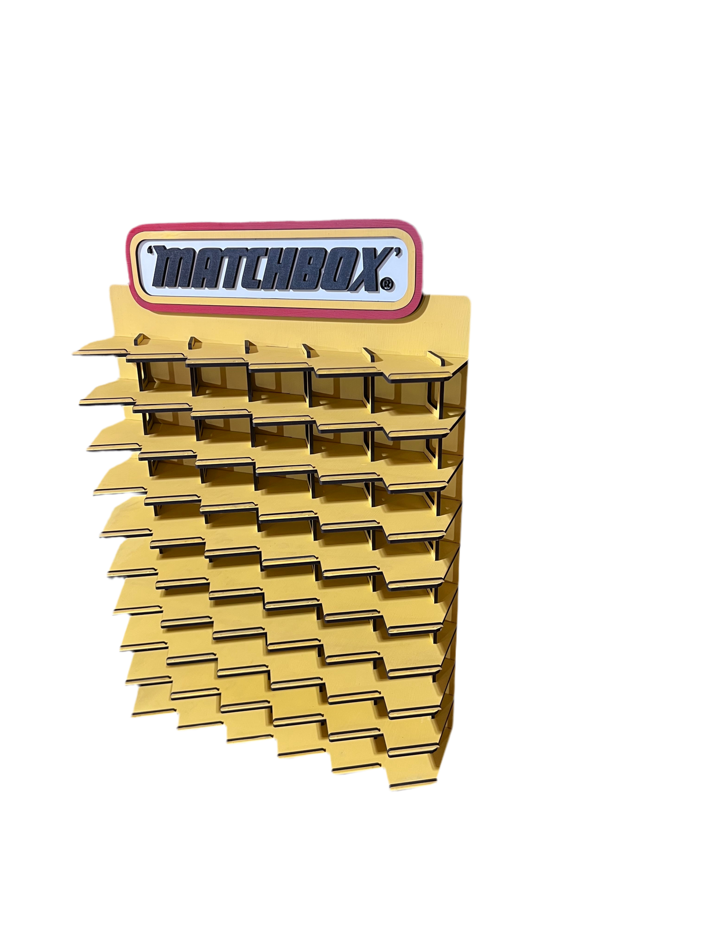 repisa Matchbox para 60 coches