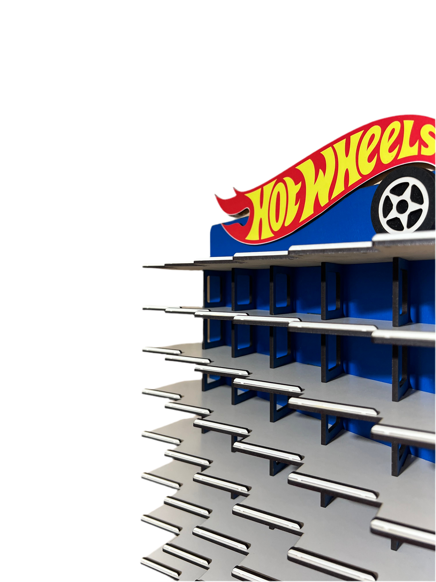 Repisa Hotwheels 60 coches