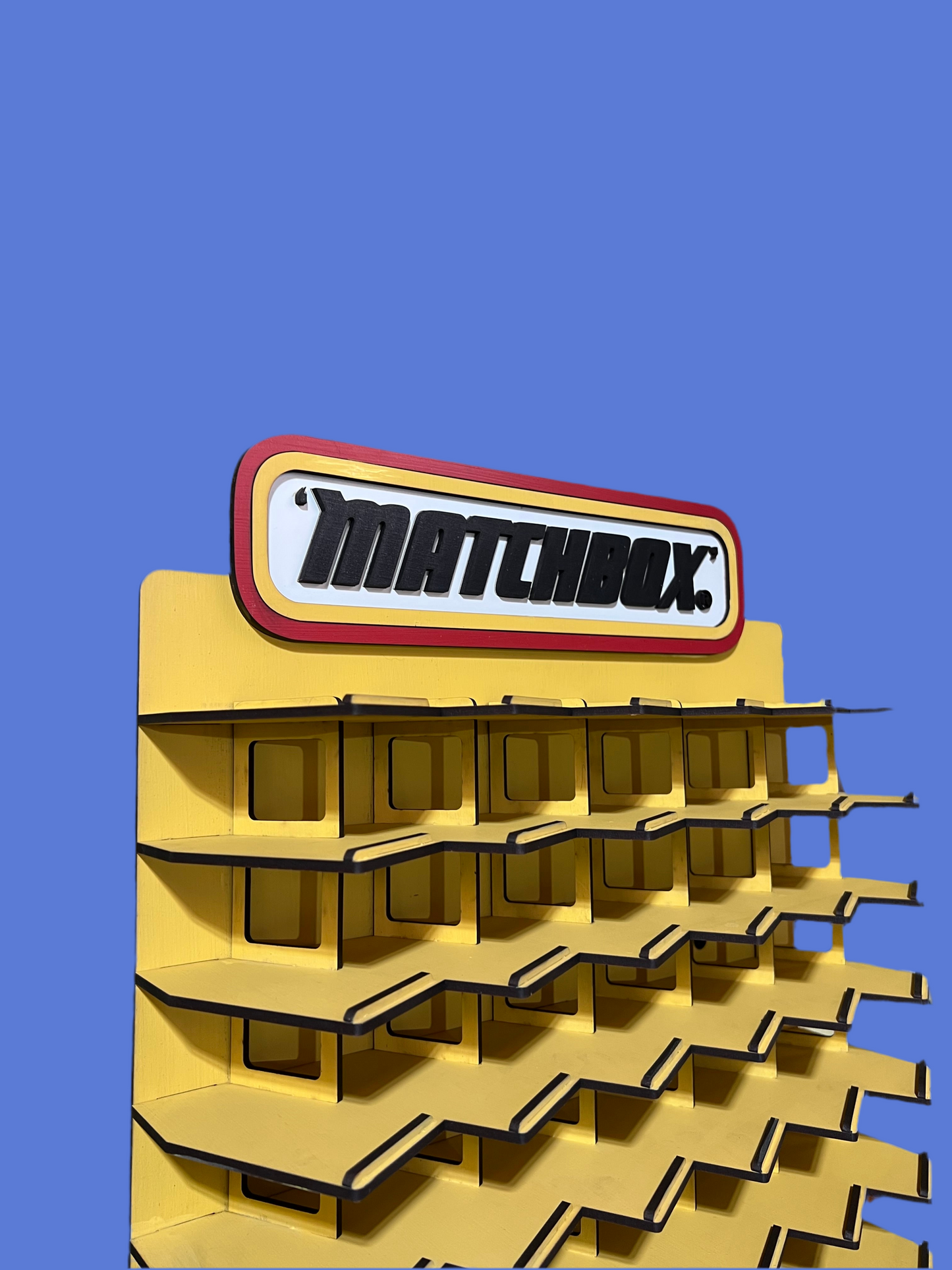 repisa Matchbox para 60 coches