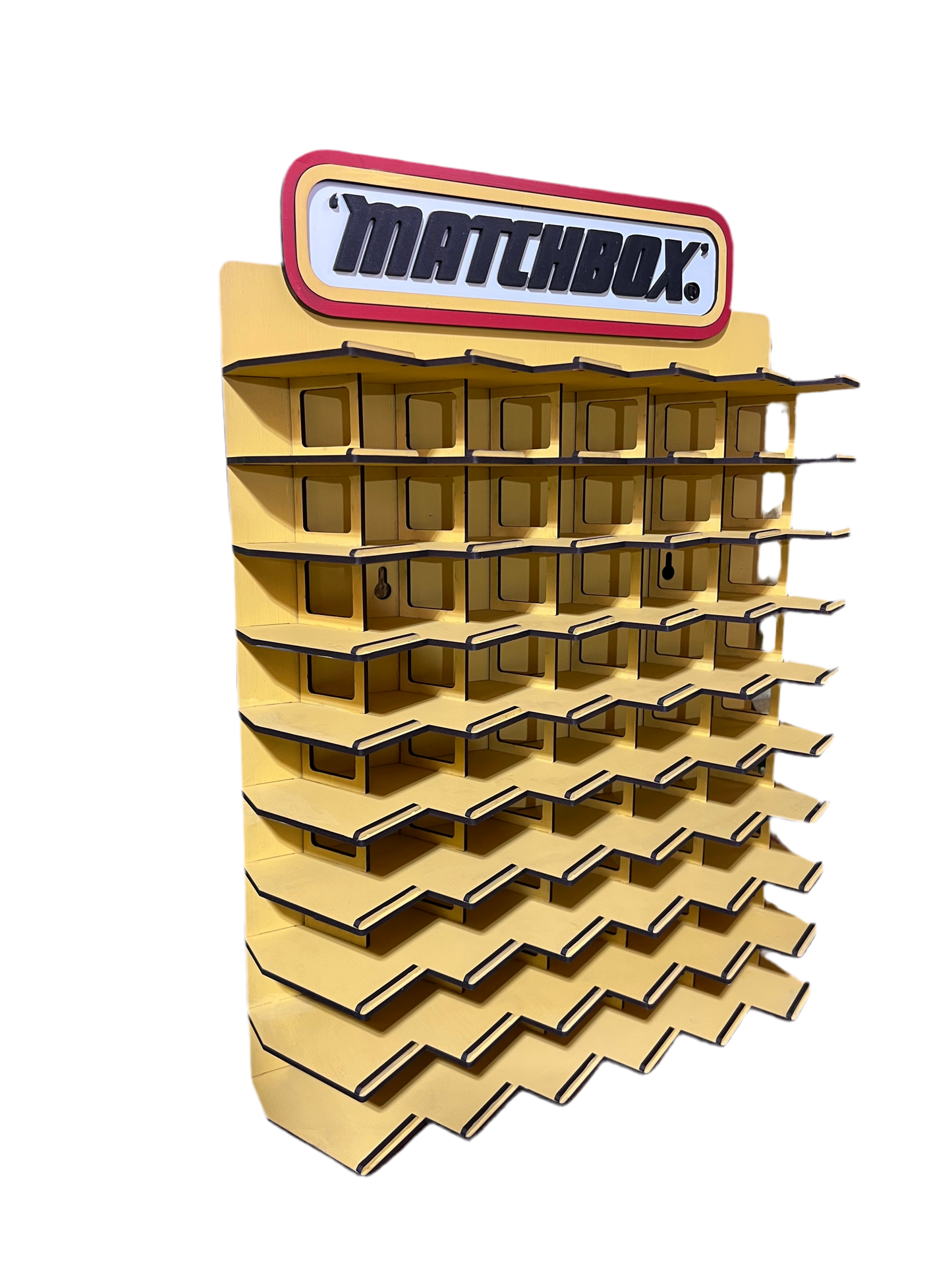 repisa Matchbox para 60 coches